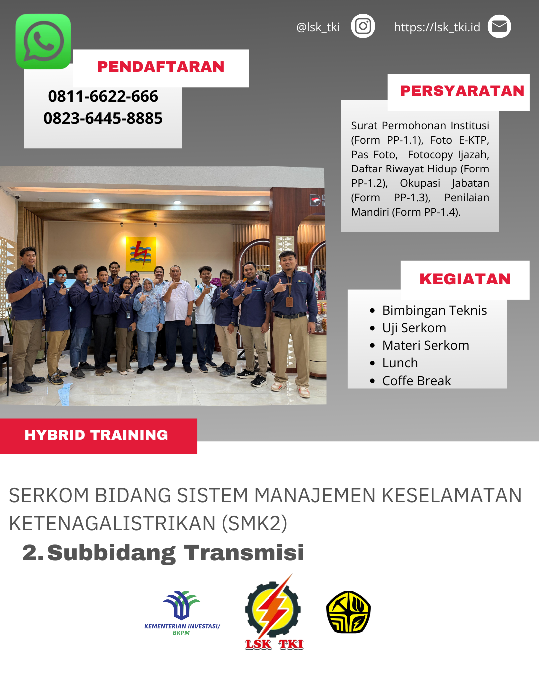 2. SERKOM Bidang SMK2 Subbidang Transmisi