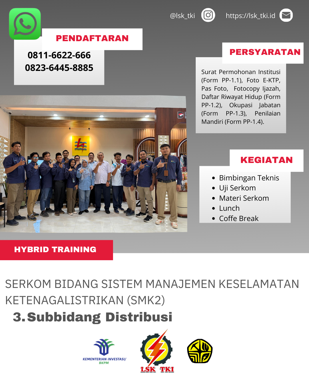 3. SERKOM Bidang SMK2 Subbidang Distribusi
